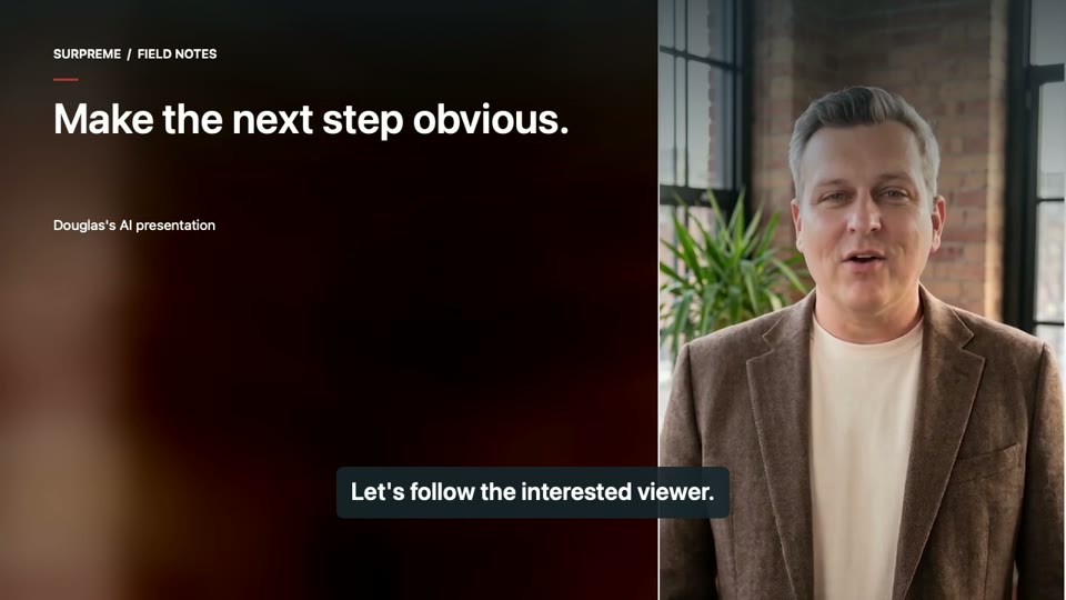 Make the next step obvious. — Surpreme original class