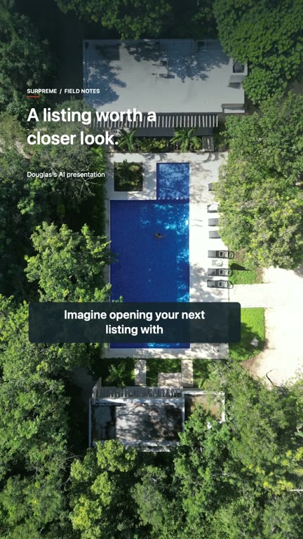 A listing worth a closer look. — real estate marketing demonstration